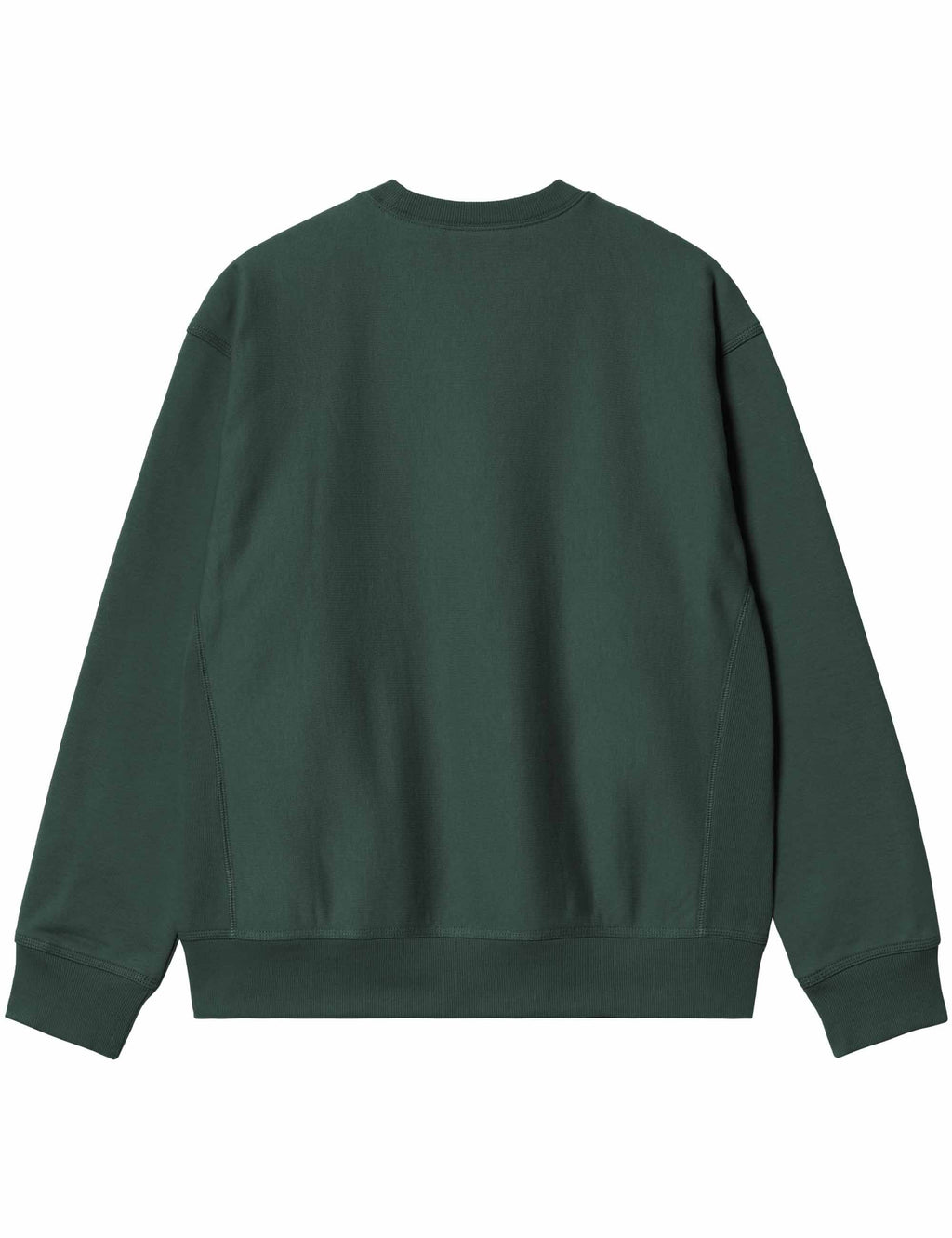 American Script Crew Sweat - Kale Green