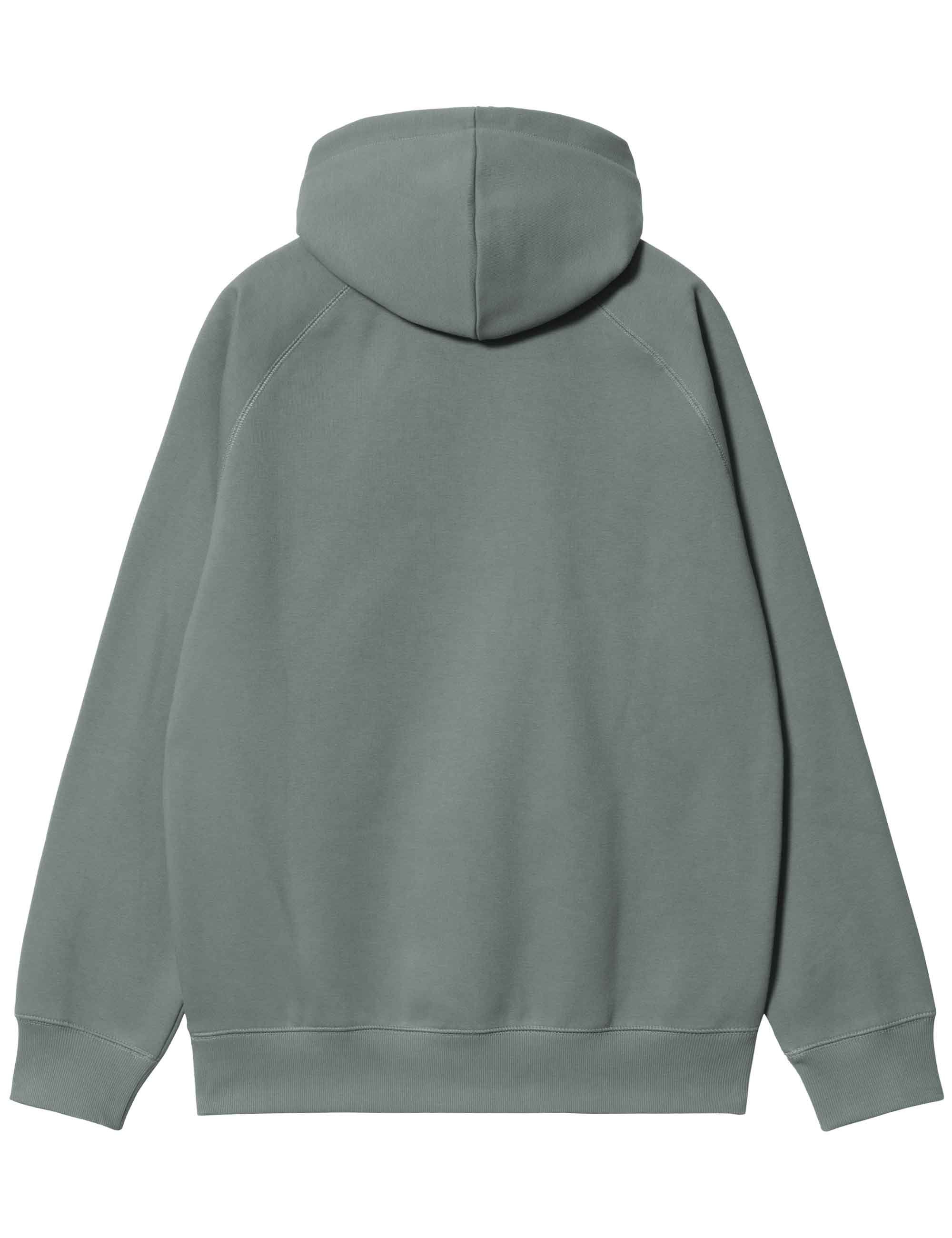 Carhartt WIP Chase Hooded Sweat - Velvet Green/Gold