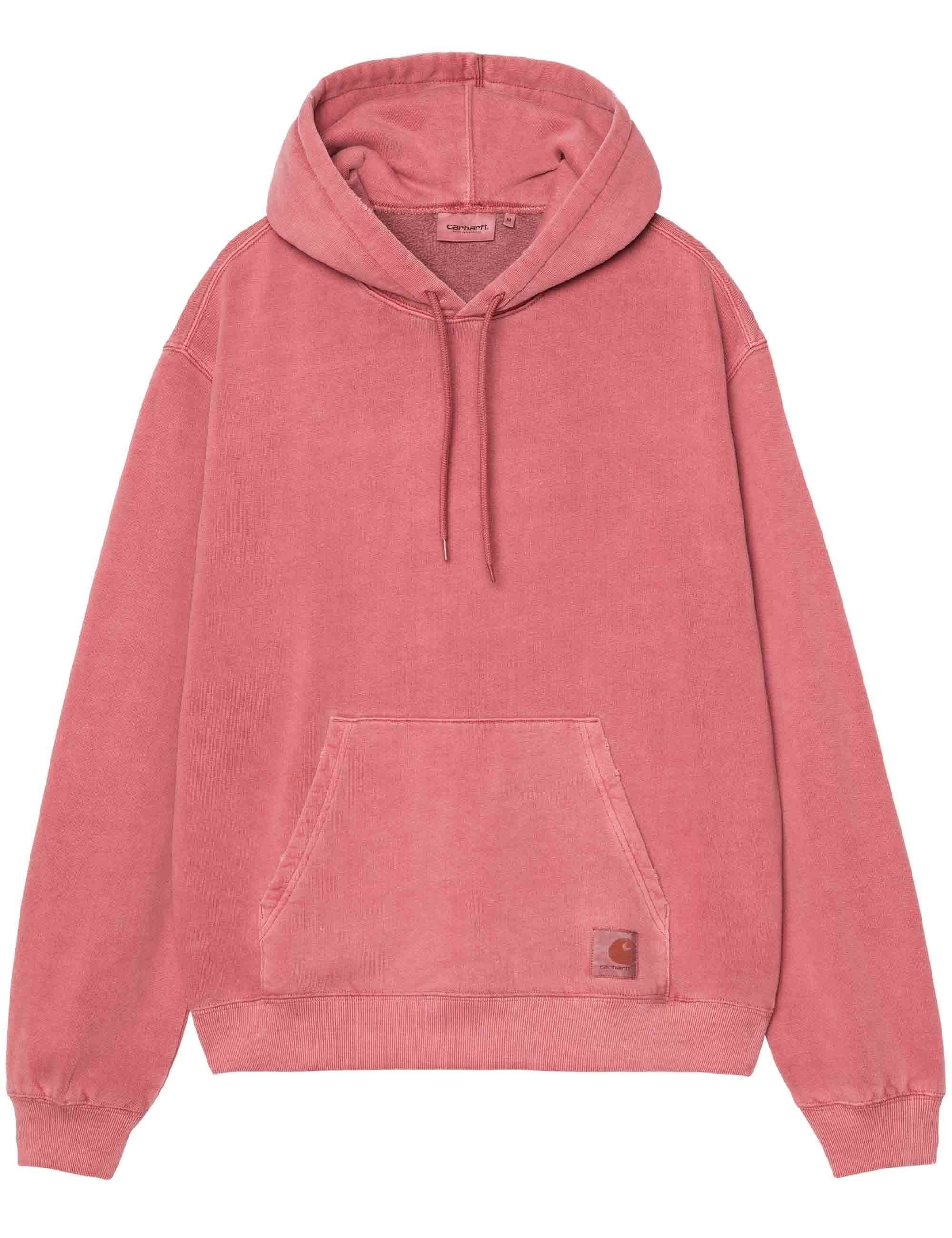 Carhartt WIP Torion Hooded Sweat - Marsala (Grind Wash)