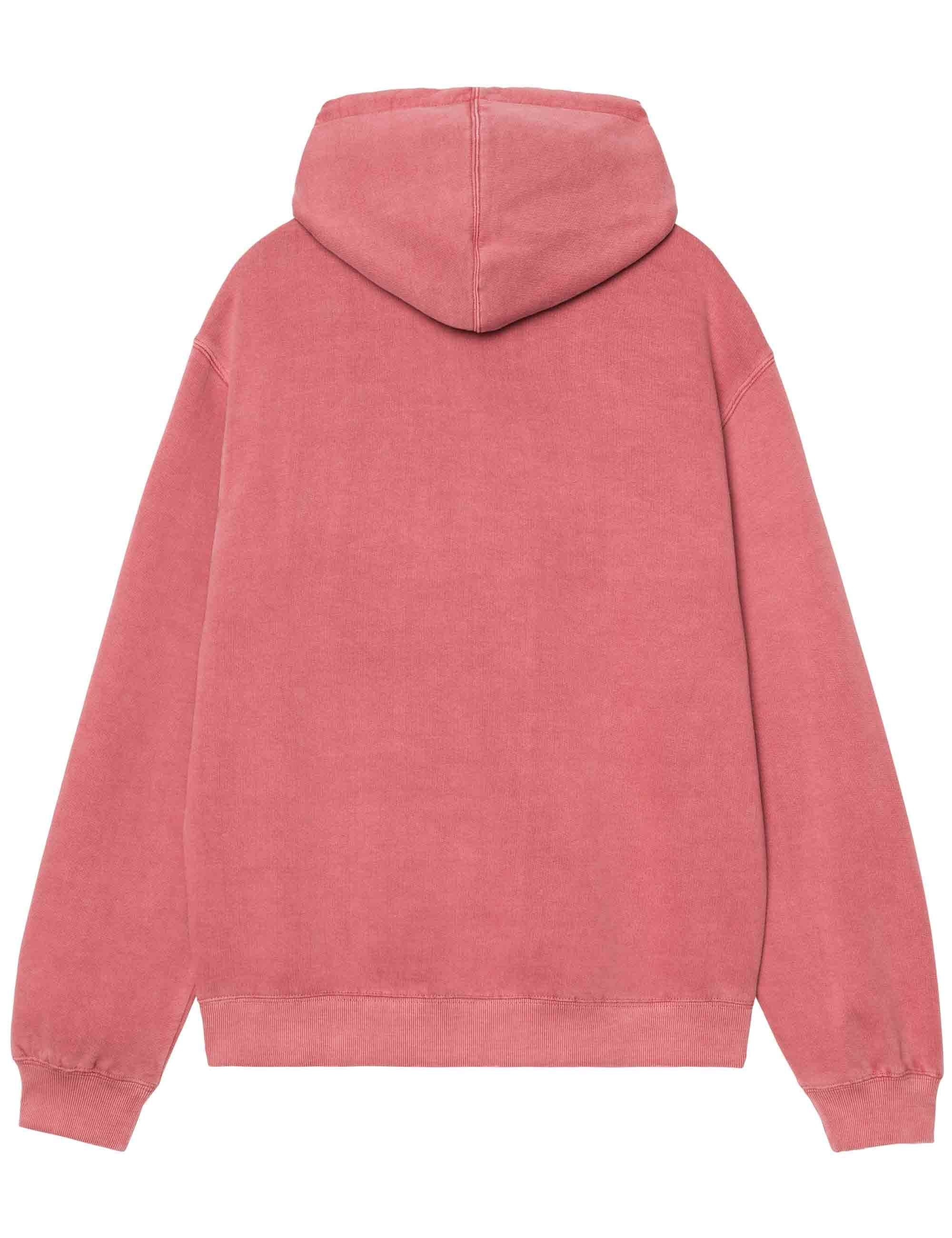 Carhartt WIP Torion Hooded Sweat - Marsala (Grind Wash)