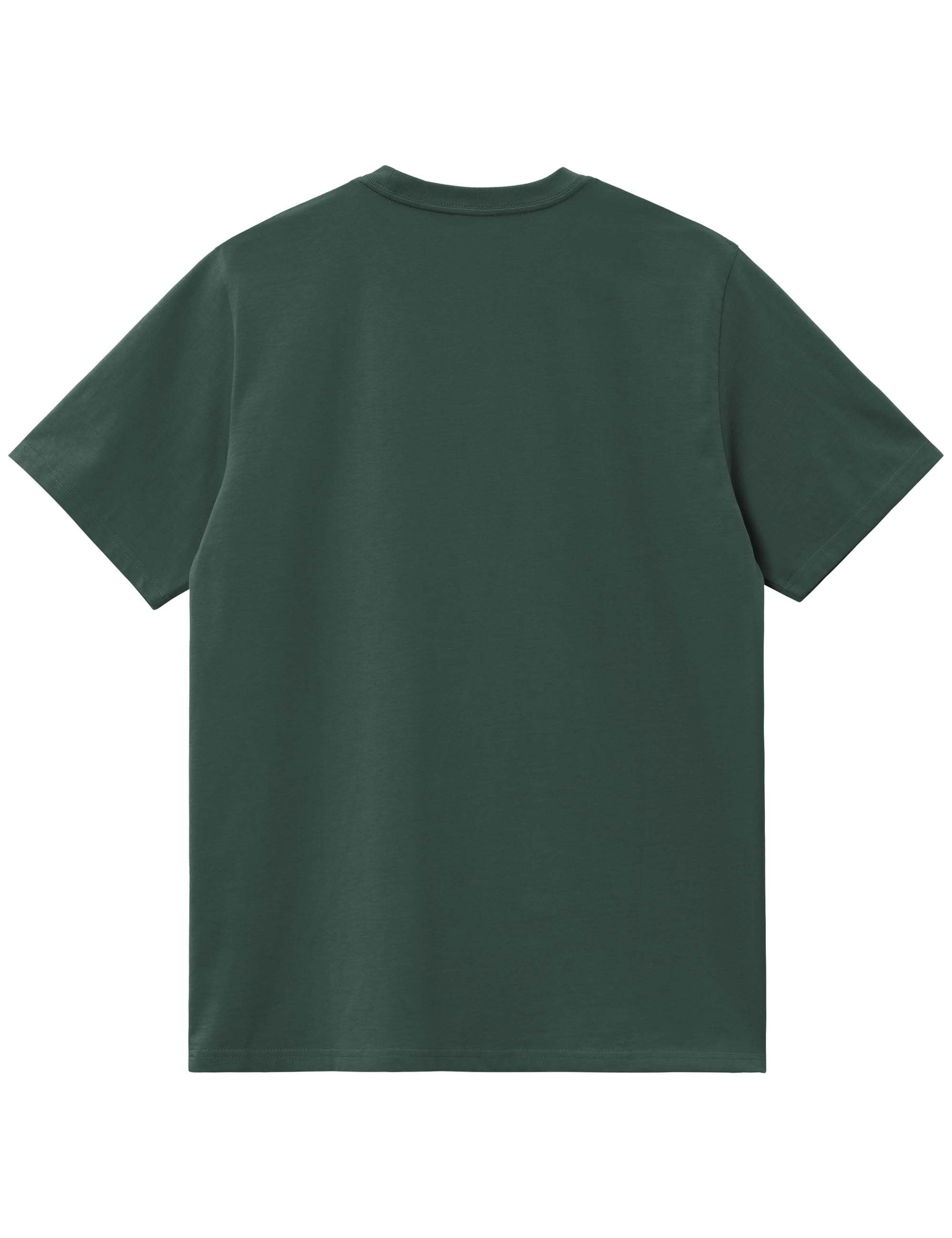 Carhartt WIP American Script T-Shirt - Kale Green