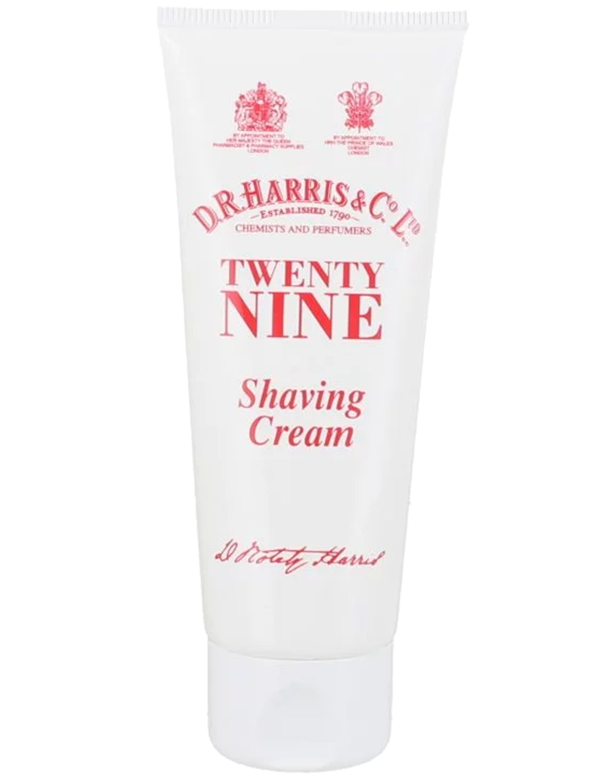D R Harris Shaving Cream Tube (75g) - Twenty Nine