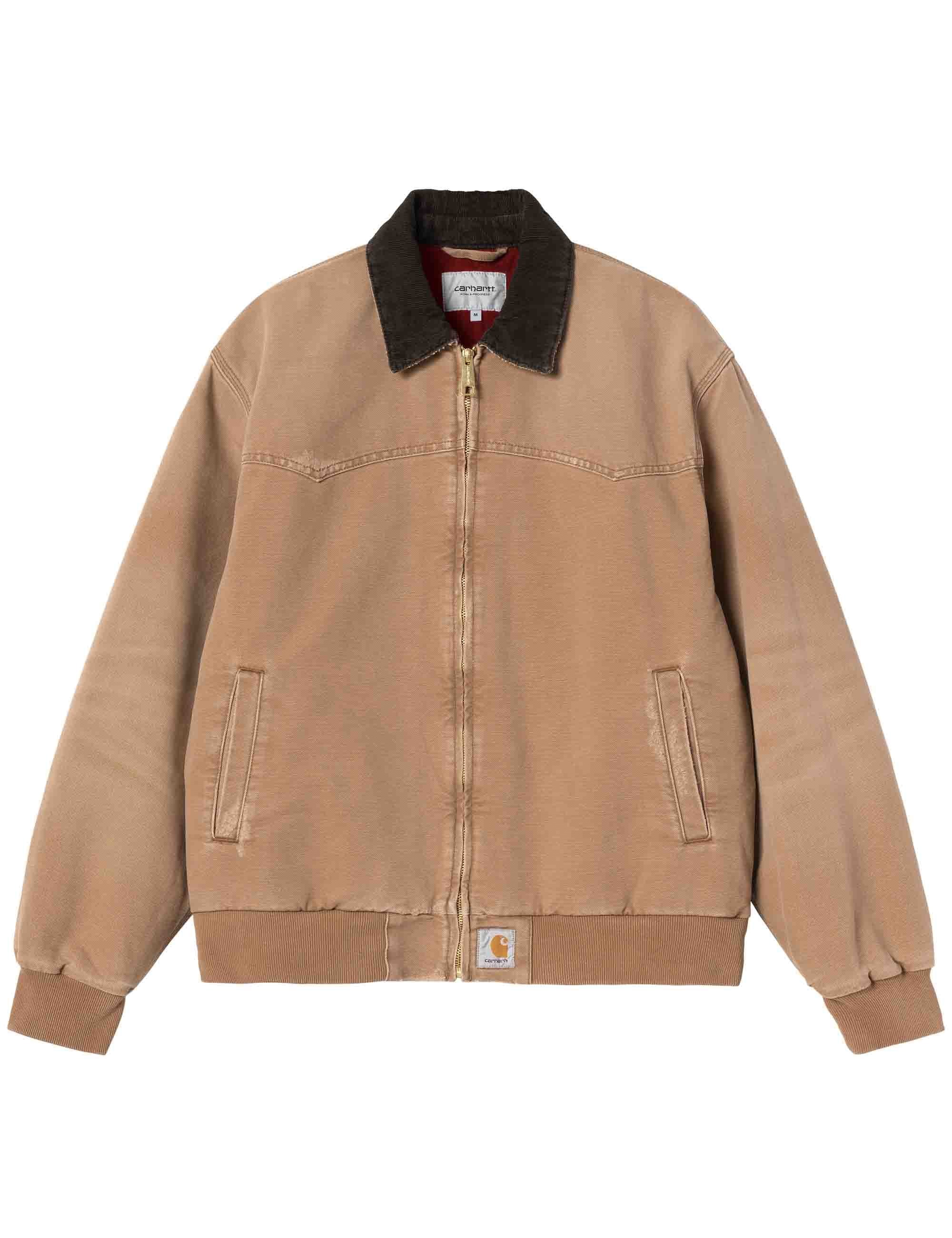Carhartt WIP OG Santa Fe Jacket - Hamilton Brown/Tobacco (Grind Wash)