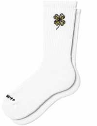 Clover Socks - White