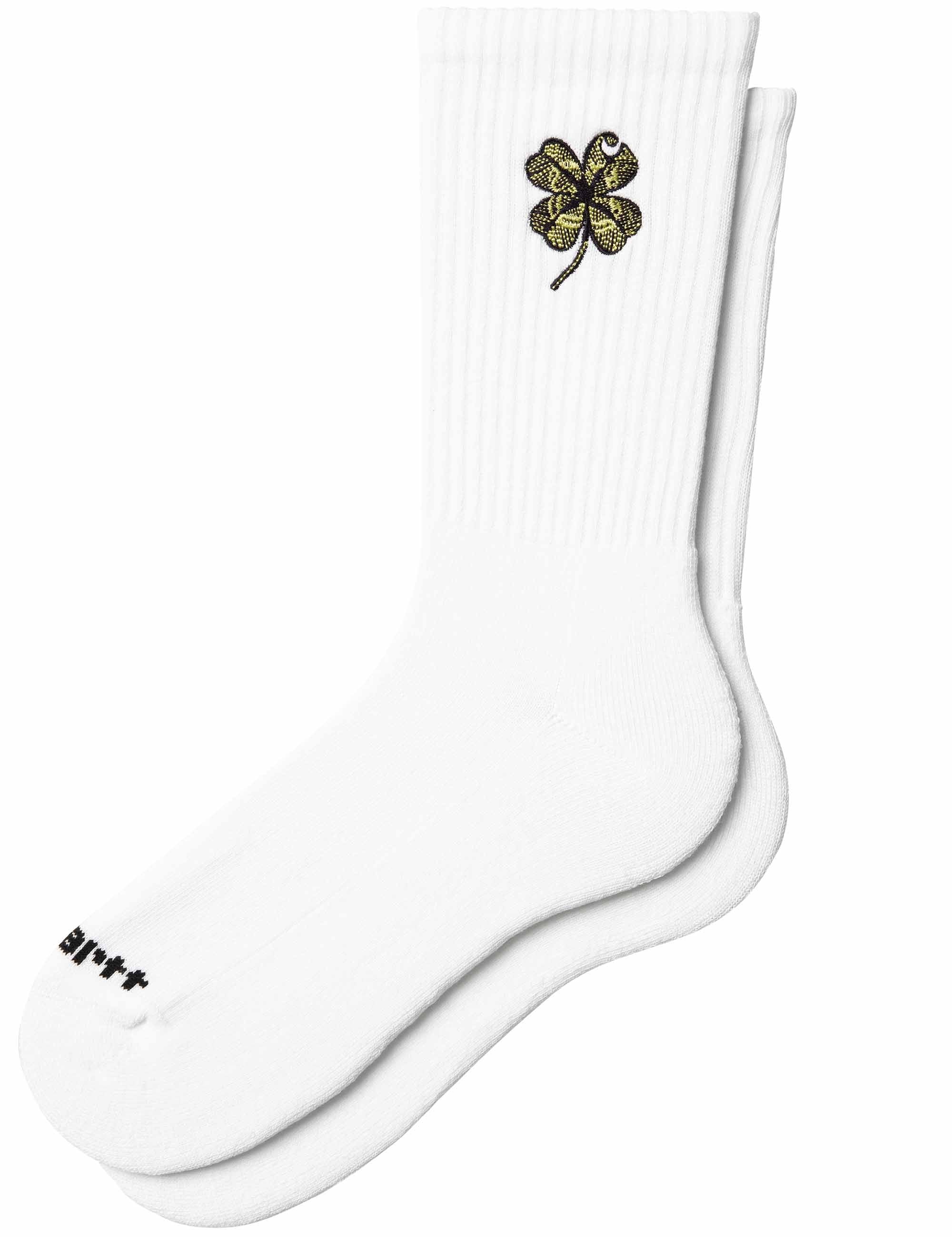 Clover Socks - White