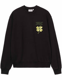 Clover Crew Sweatshirt - Black