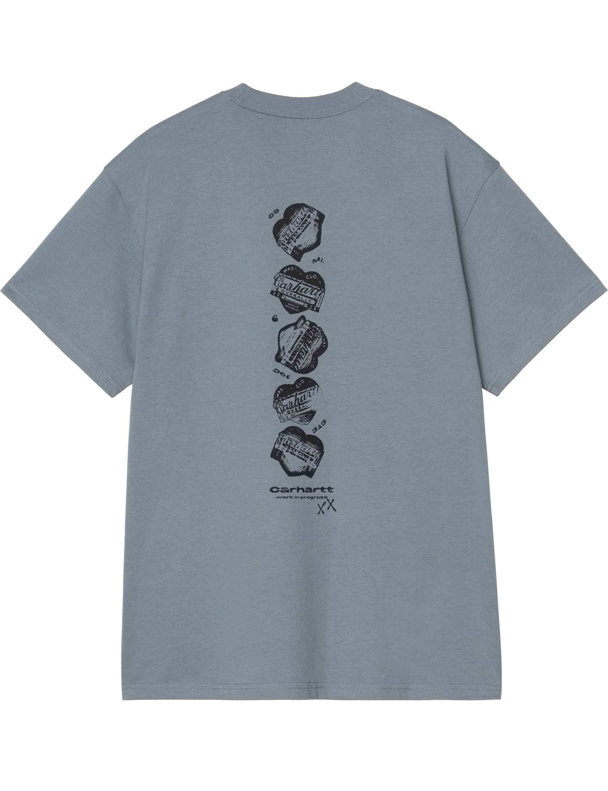 Carhartt WIP Garble T-Shirt - Velvet Blue