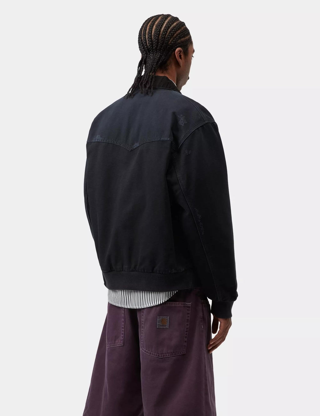 OG Santa Fe Jacket - Black/Black (Grind Wash)