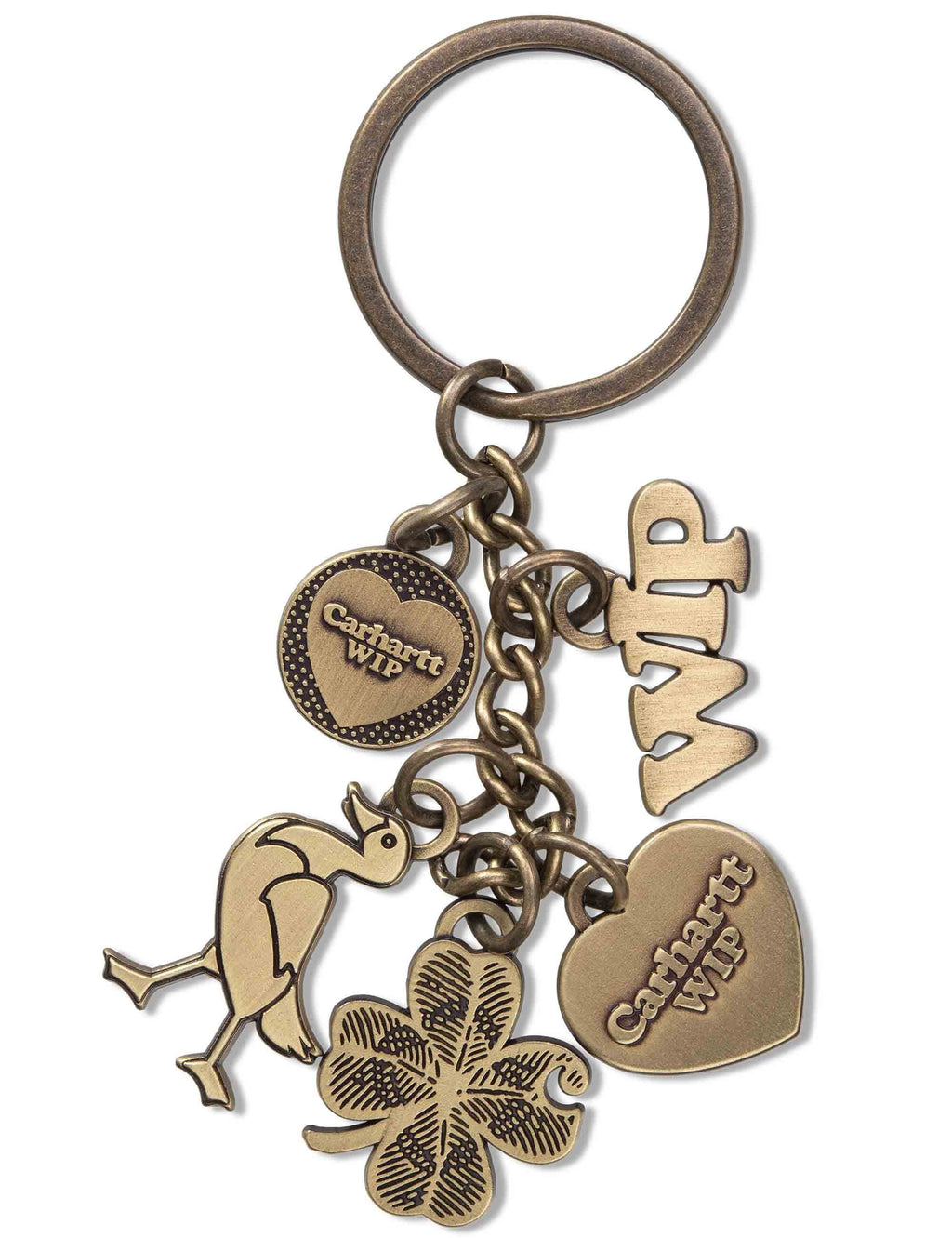 Charms Keychain - Gold