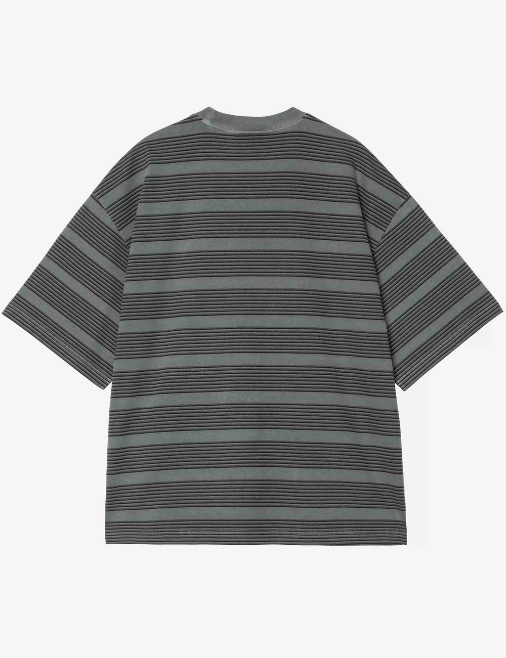 Hanson Stripe T-Shirt - Kale Green