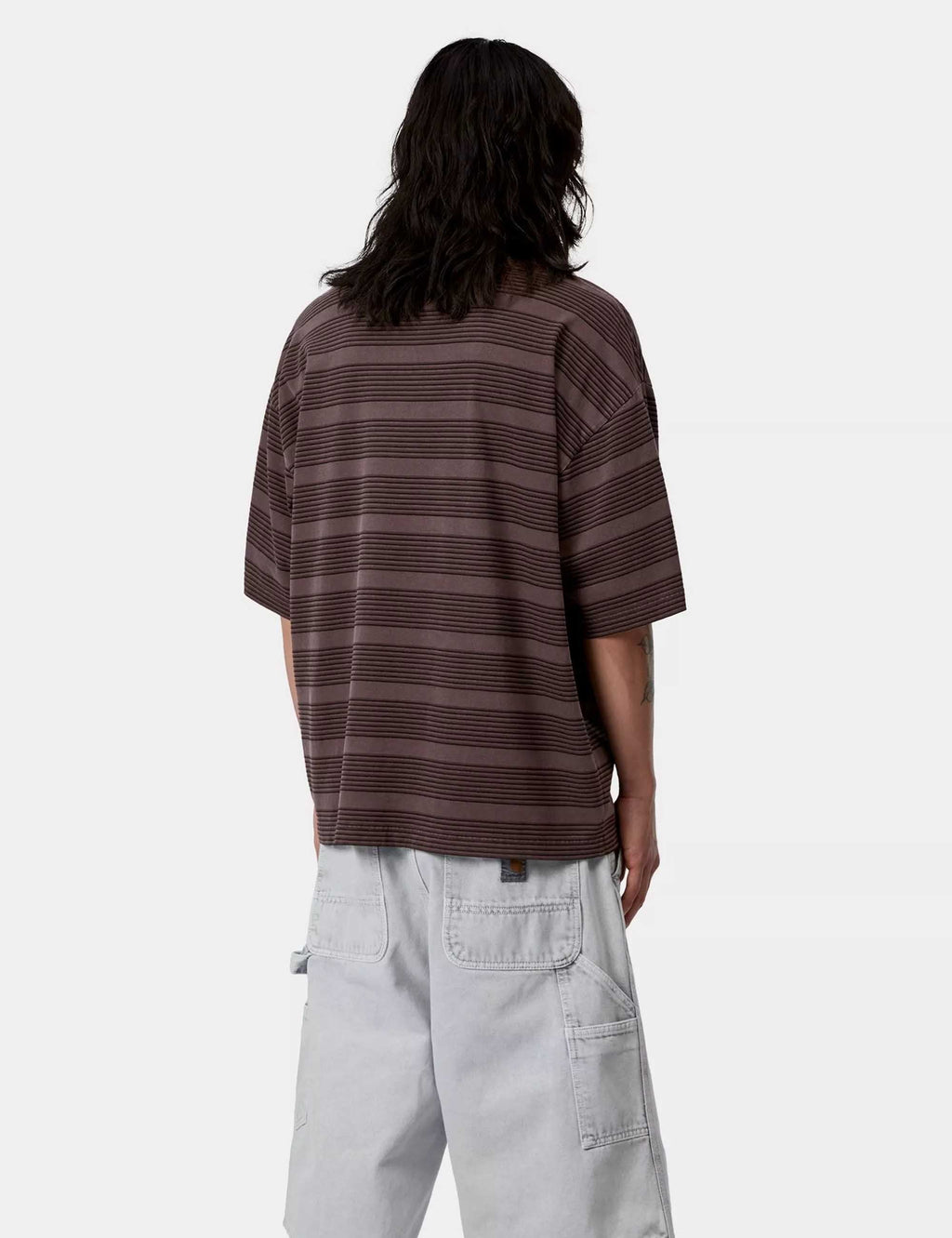 Hanson Stripe T-Shirt - Palisander