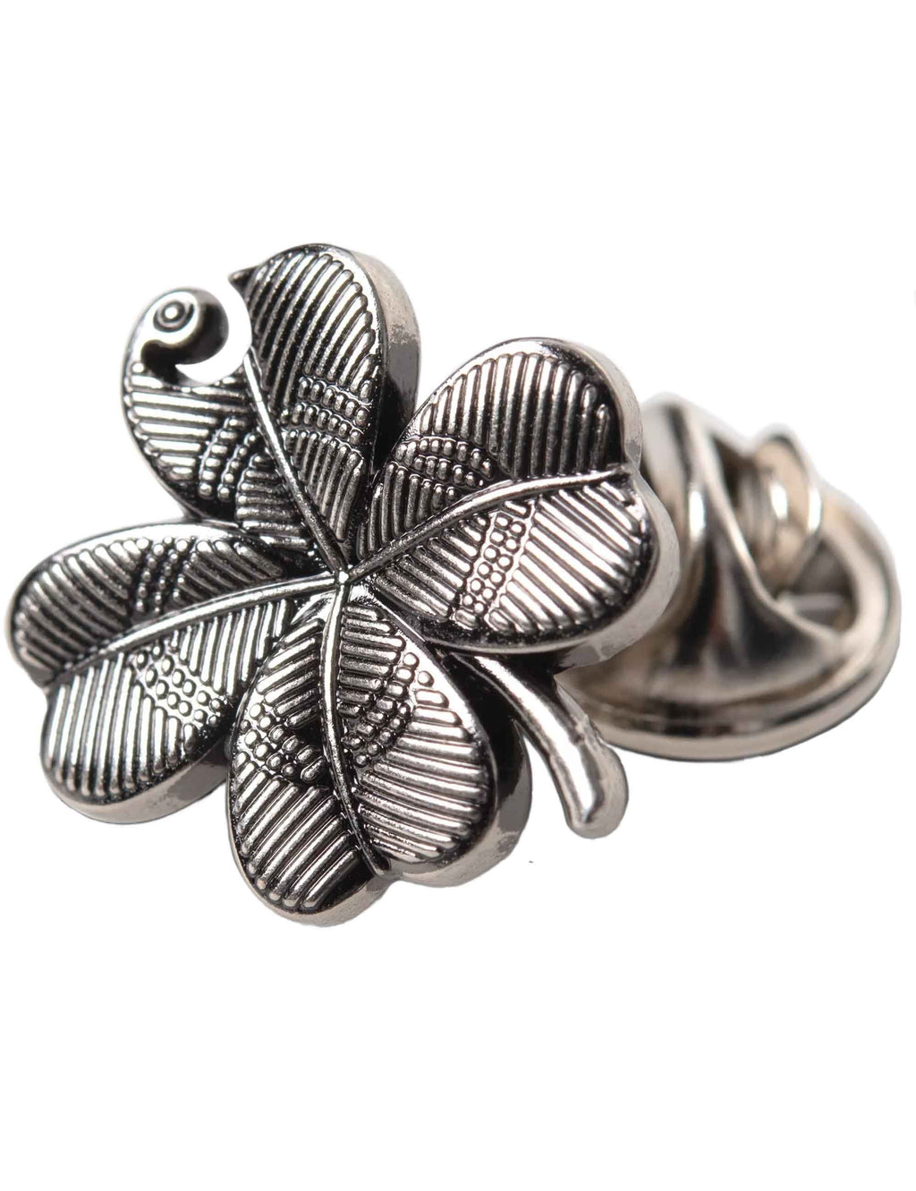 Clover Pin - Silver