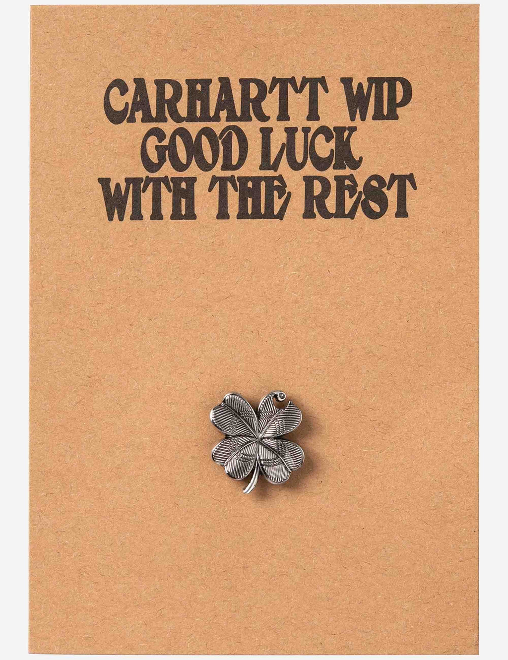 Clover Pin - Silver