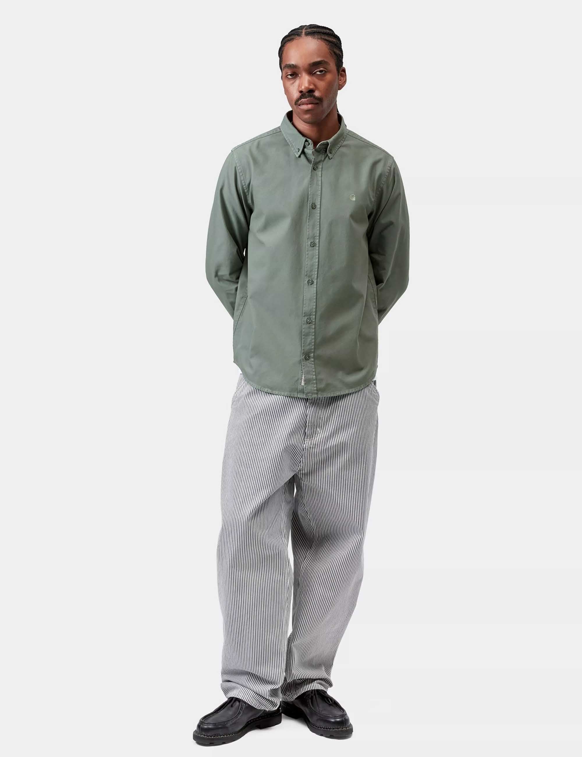 Carhartt WIP Bolton Shirt - Velvet Green