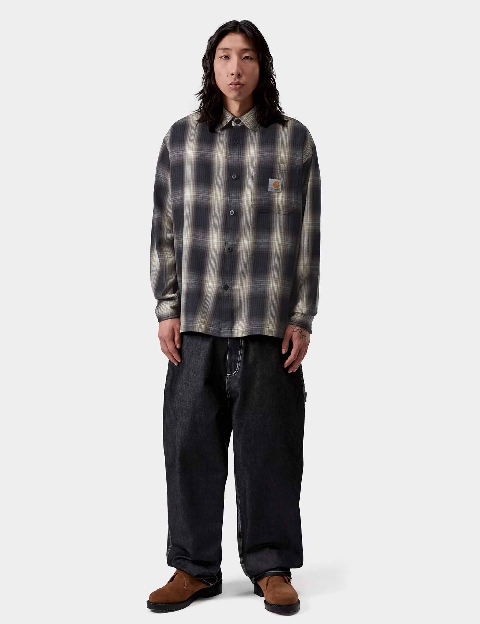 Carhartt WIP Harlin Check Shirt - Jupiter