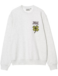 Clover Crew Sweatshirt - Ash Heather