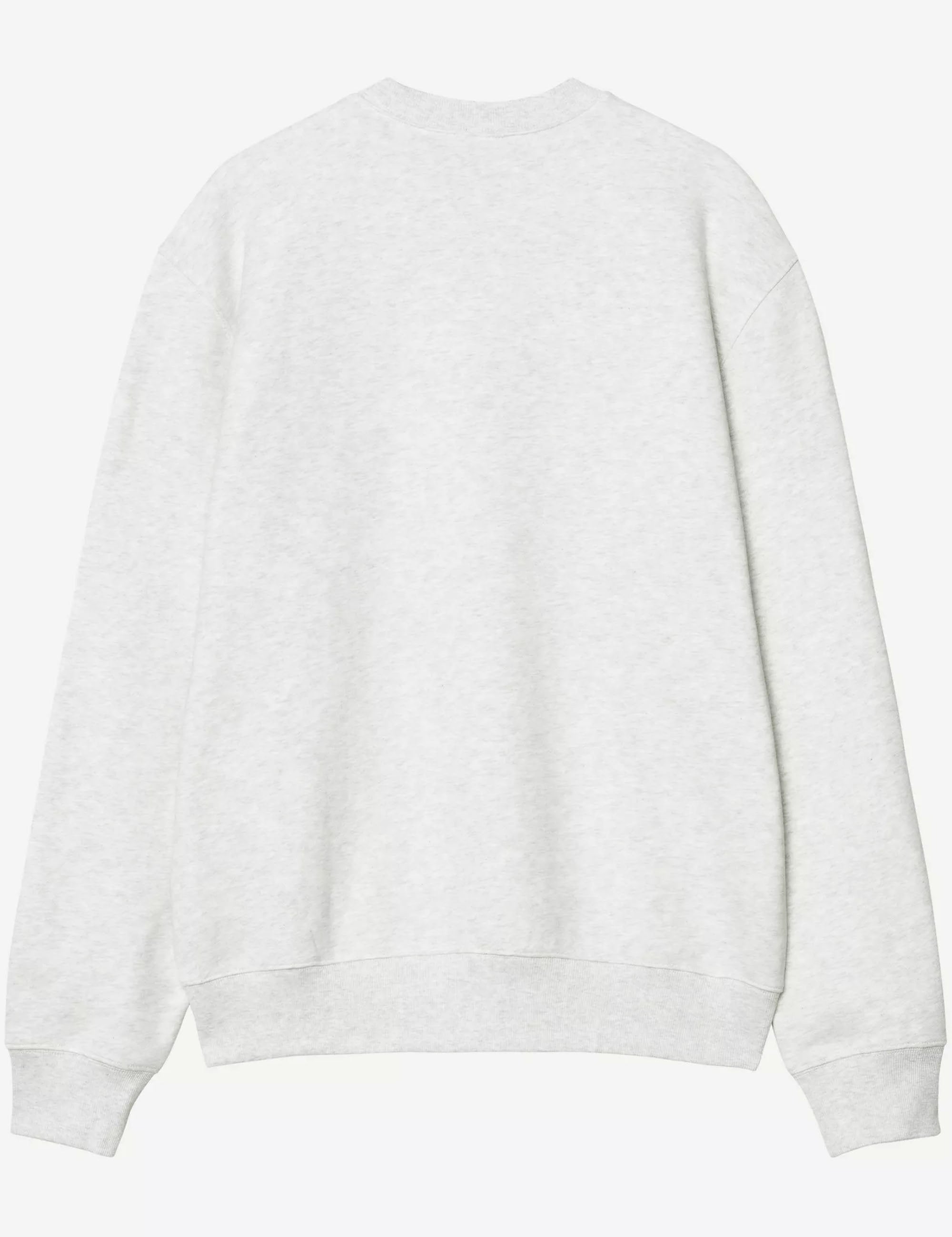 Carhartt WIP Clover Crew Sweat - Ash Heather
