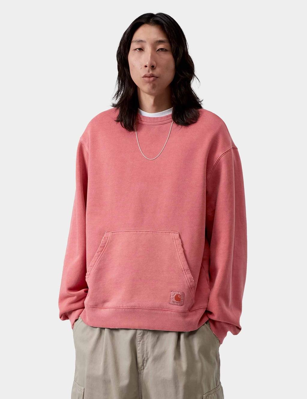 Torion Crew Sweat - Marsala (Grind Wash)