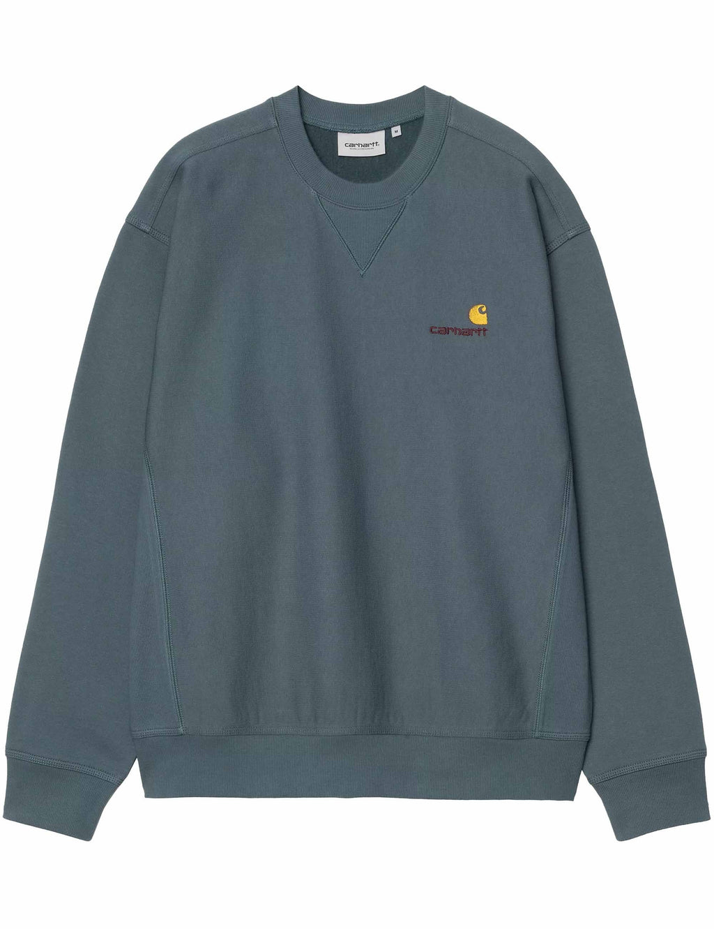 American Script Crew Sweat - Office Blue