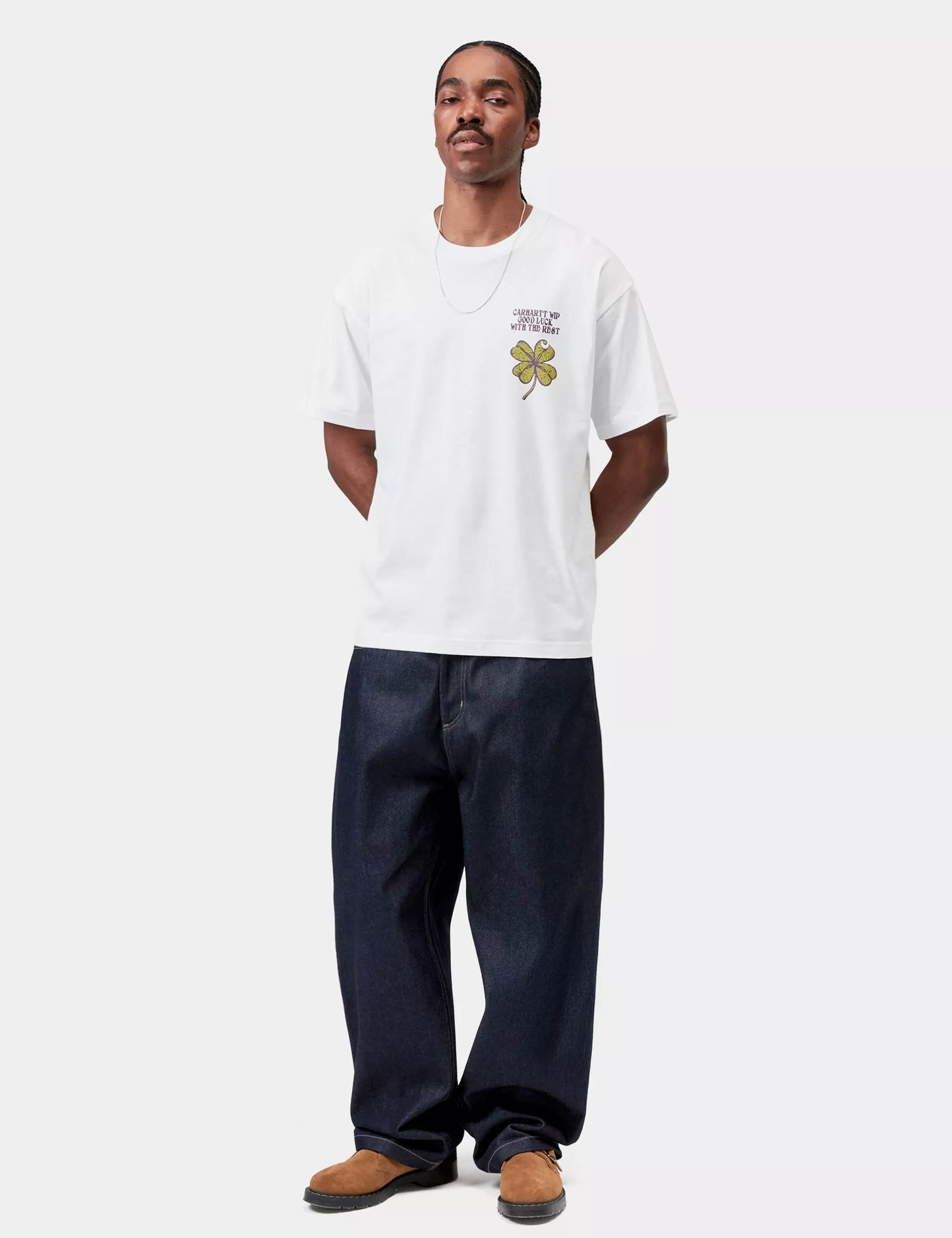 Carhartt WIP Clover T-Shirt - White