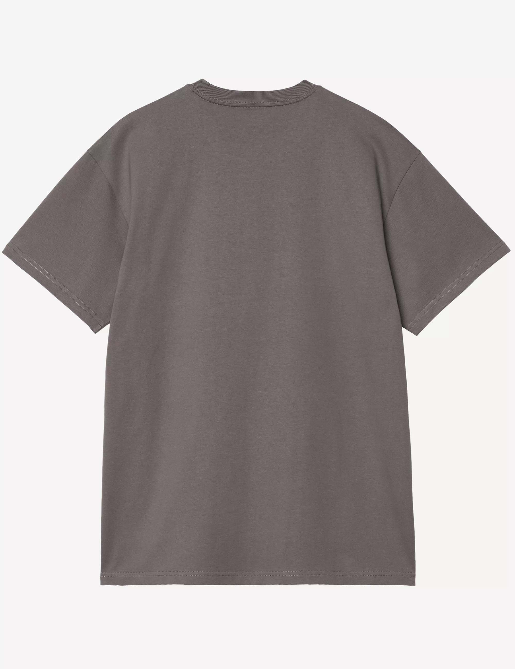 Carhartt WIP Chase T-Shirt - Porphyry/Gold
