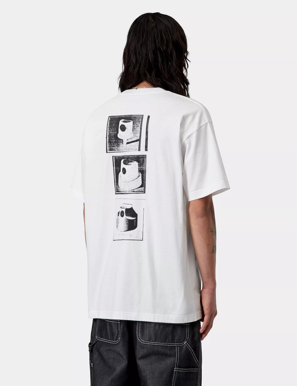 Caps T-Shirt - White