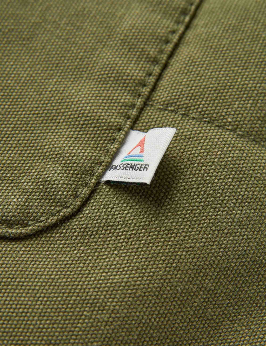 Taranaki Canvas Quilted Overshirt - Khaki