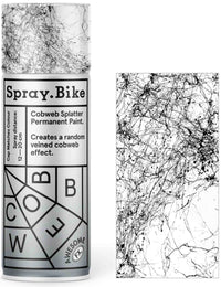 Spray Paint Cobweb Splatter Effect 400ml - Black