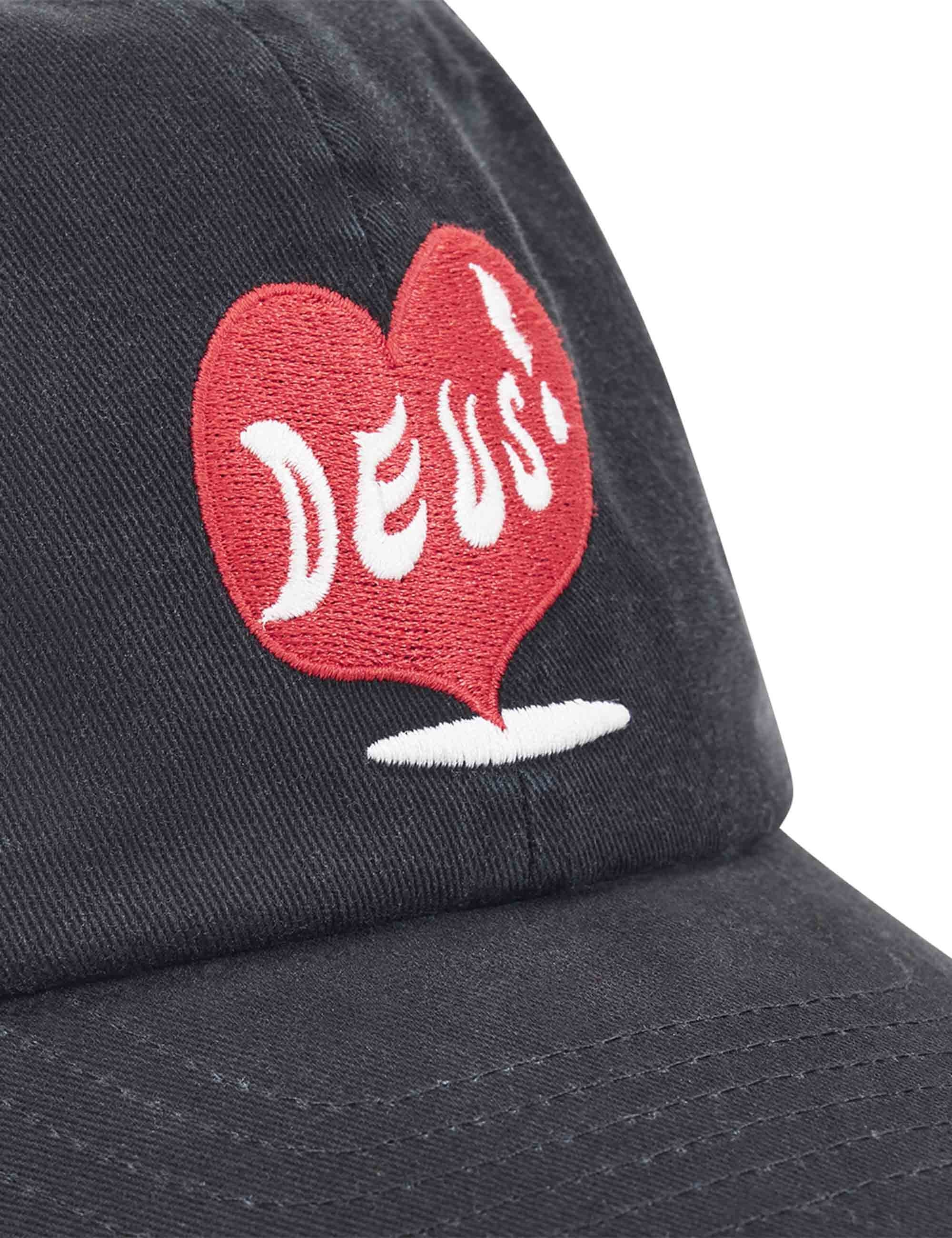 Deep Cut Dad Cap - Black