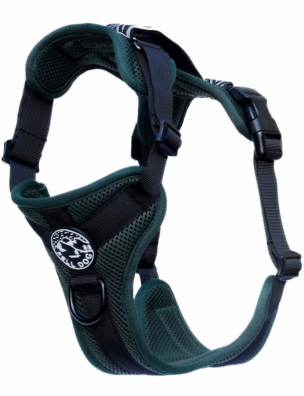FELLDOG HELLVELLYN HARNESS MED - FOREST