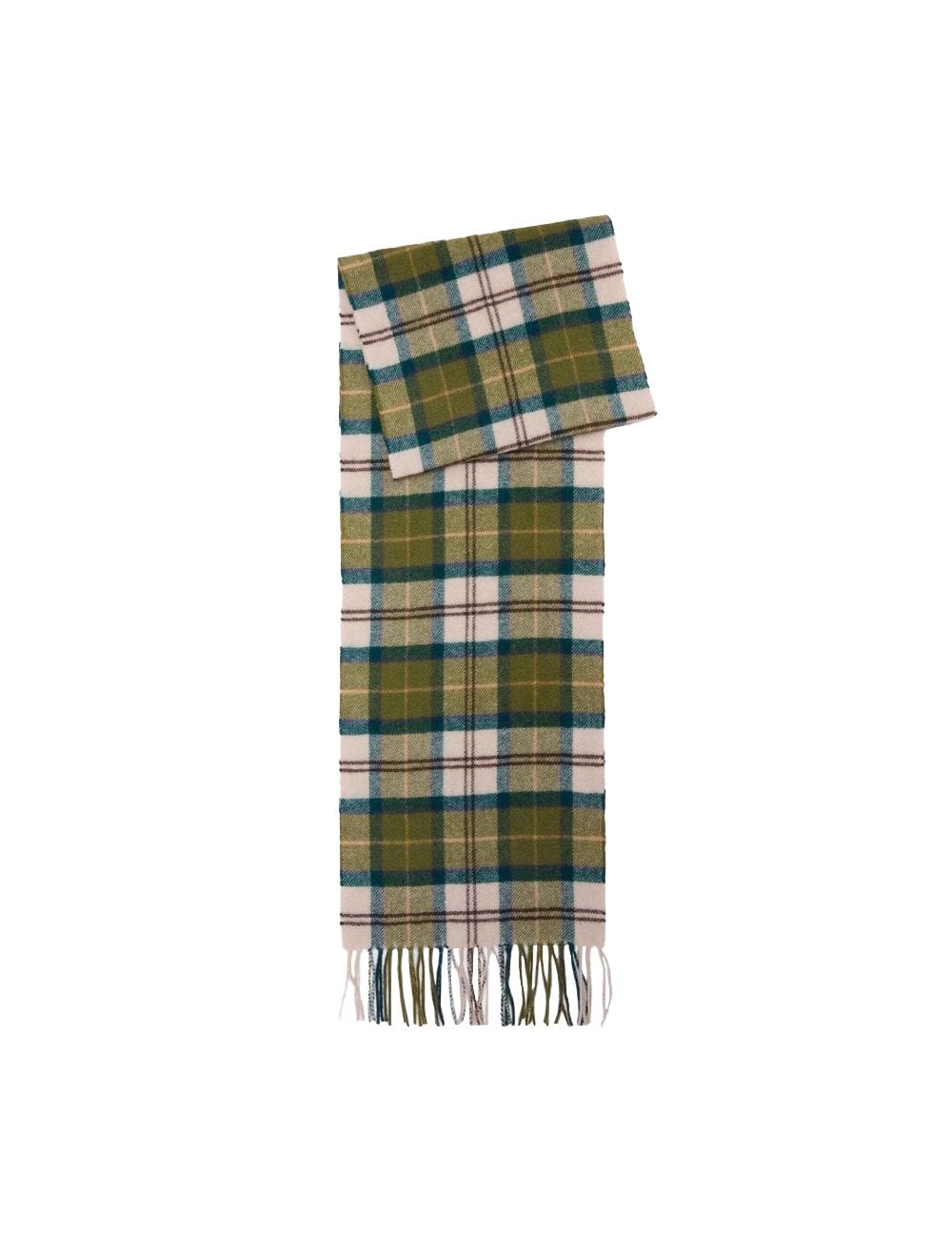 Barbour Tartan Lambswool Scarf - Ancient