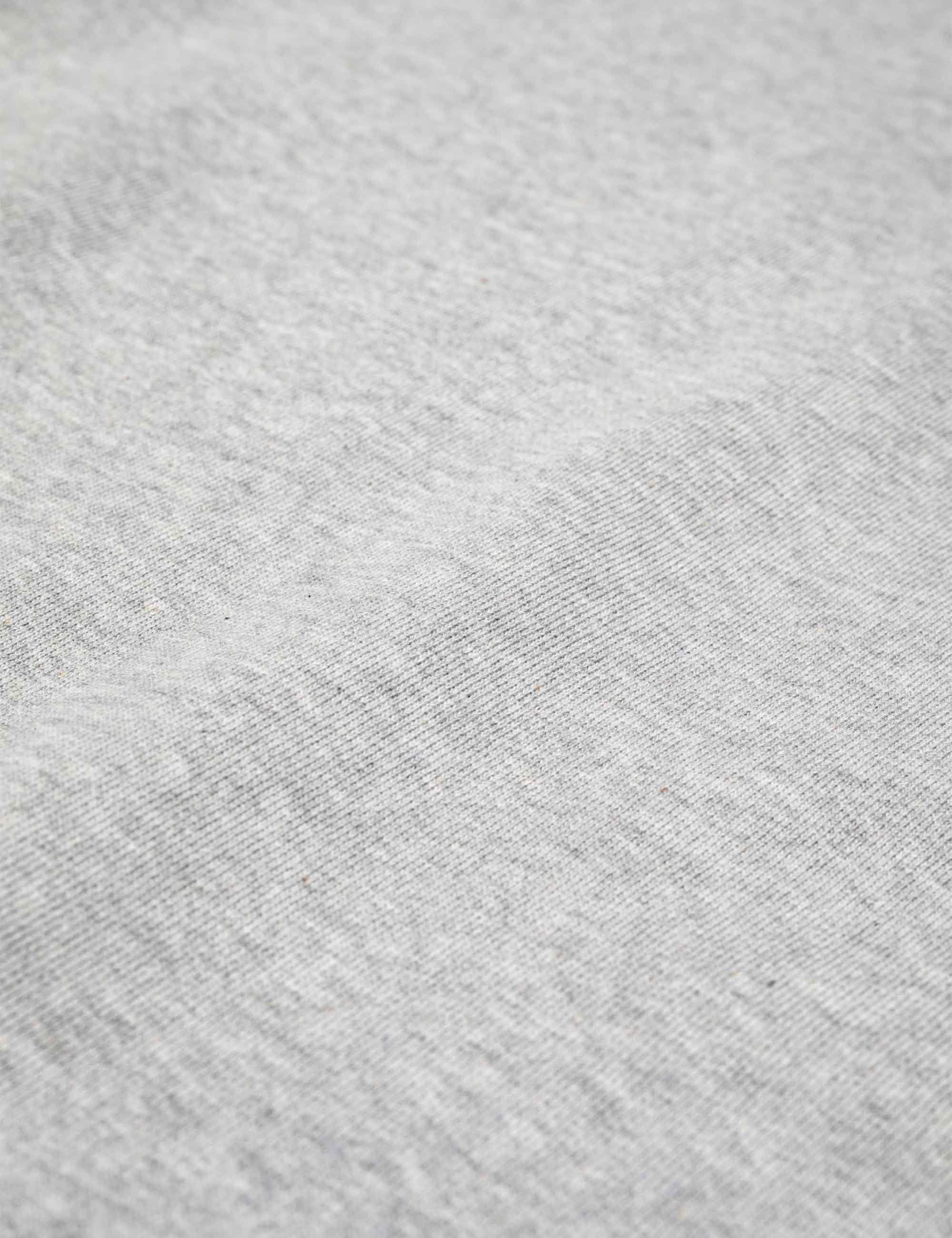 Nudie Jeans Palle Crew Sweat - Grey Melange