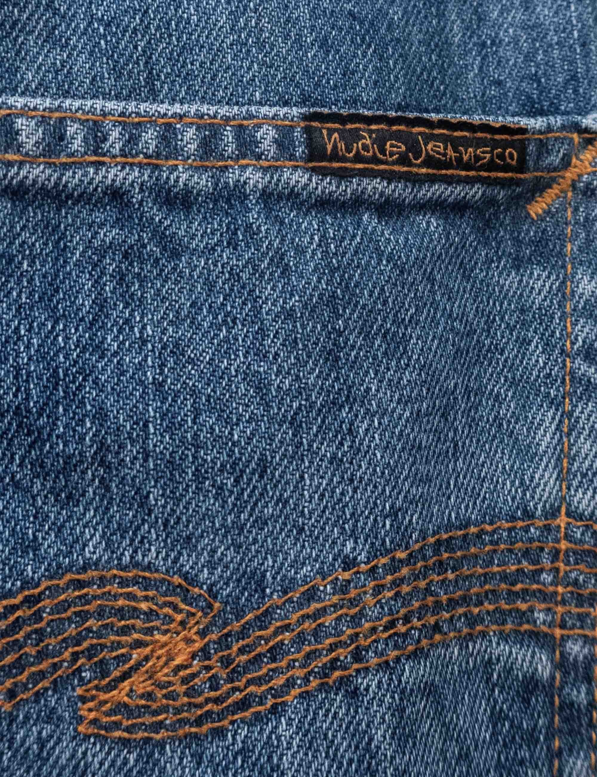 Nudie Jeans Steady Eddie II Jeans - Raw Tracks Wash