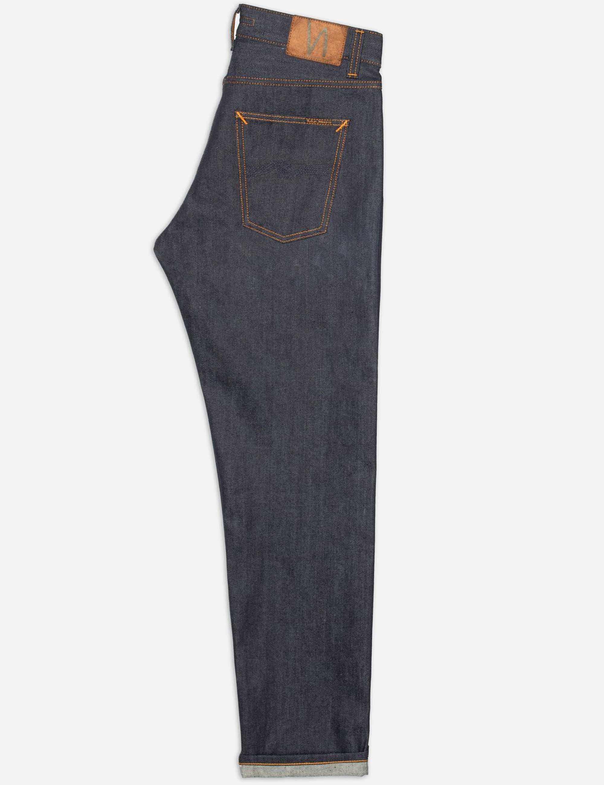 Nudie Jeans Steady Eddie II Jeans - Dry Dusk Selvage