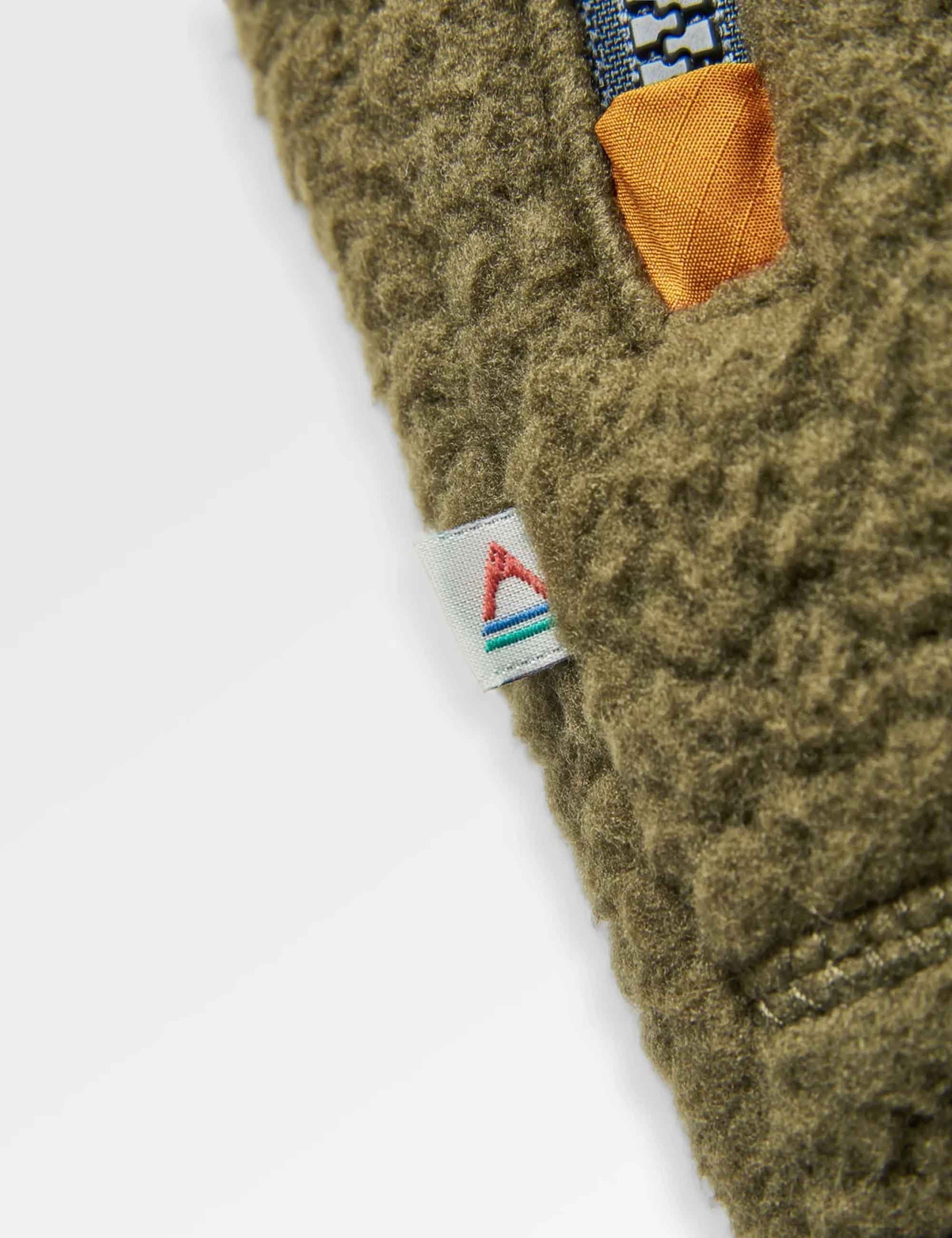 Passenger Offgrid 2.0 1/2 Zip Sherpa Fleece - Dark Olive