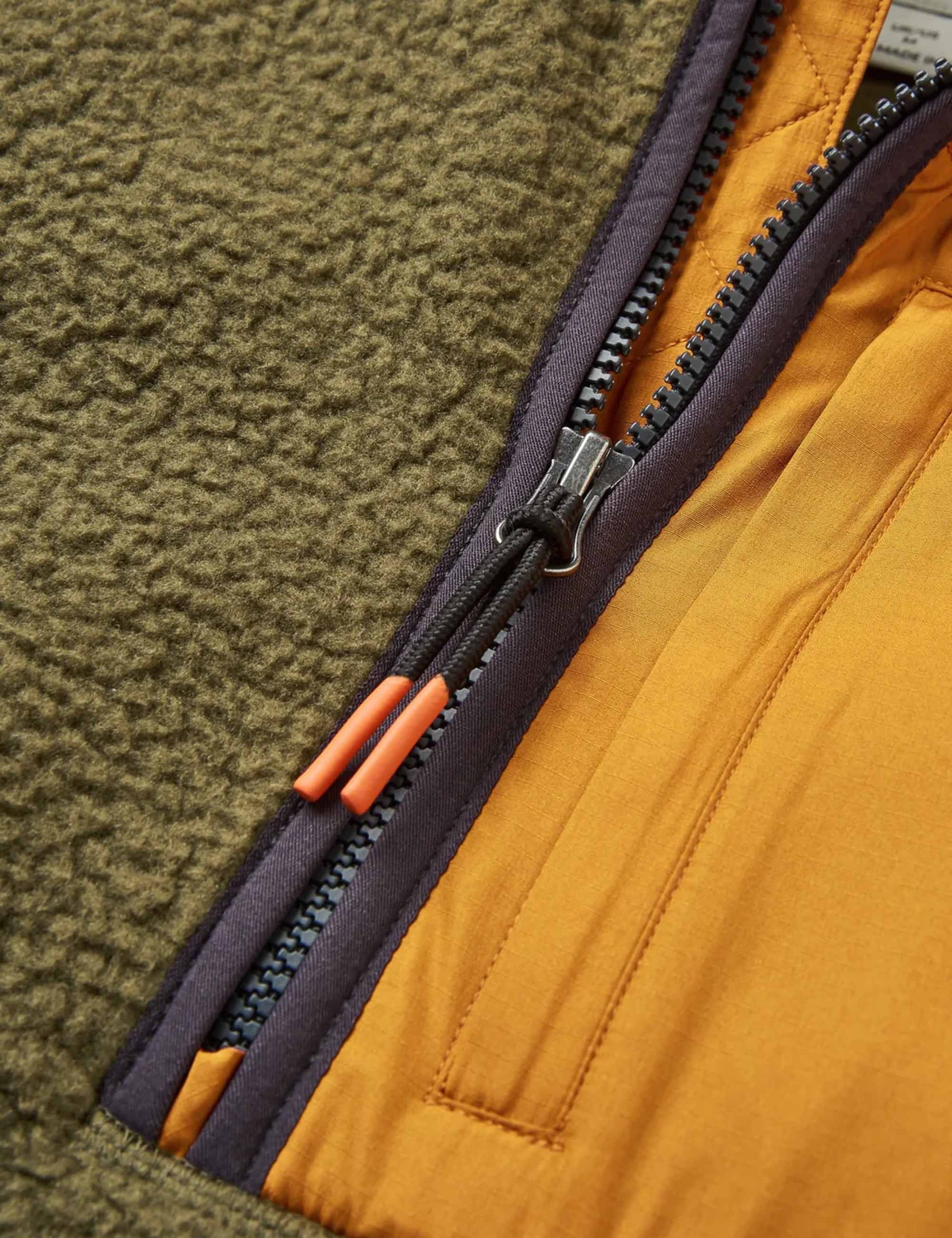 Passenger Offgrid 2.0 1/2 Zip Sherpa Fleece - Dark Olive