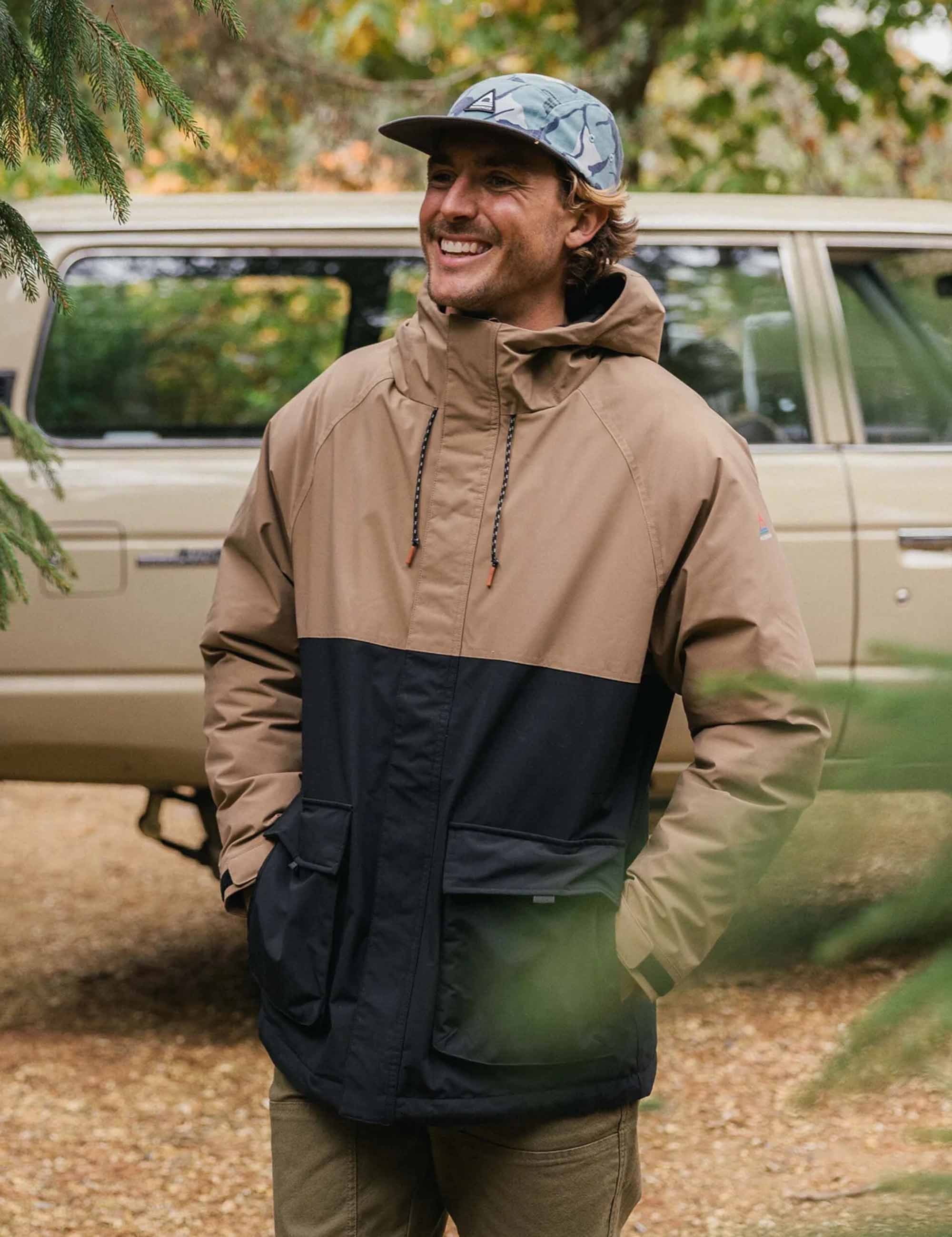 Passenger Baltic 2.0 Parka - Caramel/Black