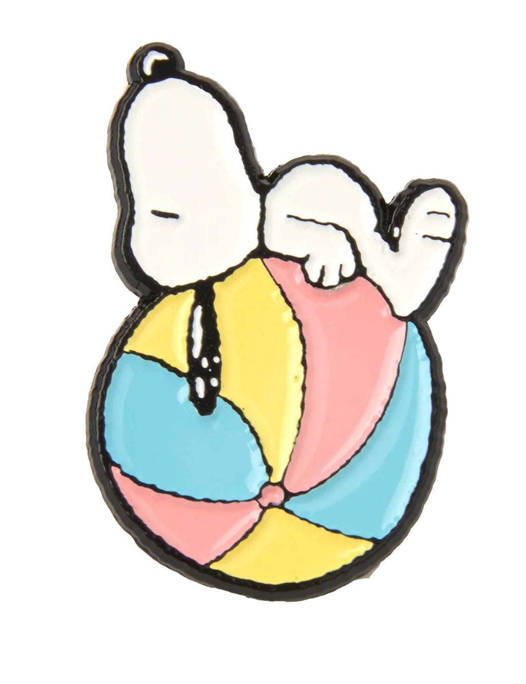 Snoopy Enamel Pin Badge - Beachball