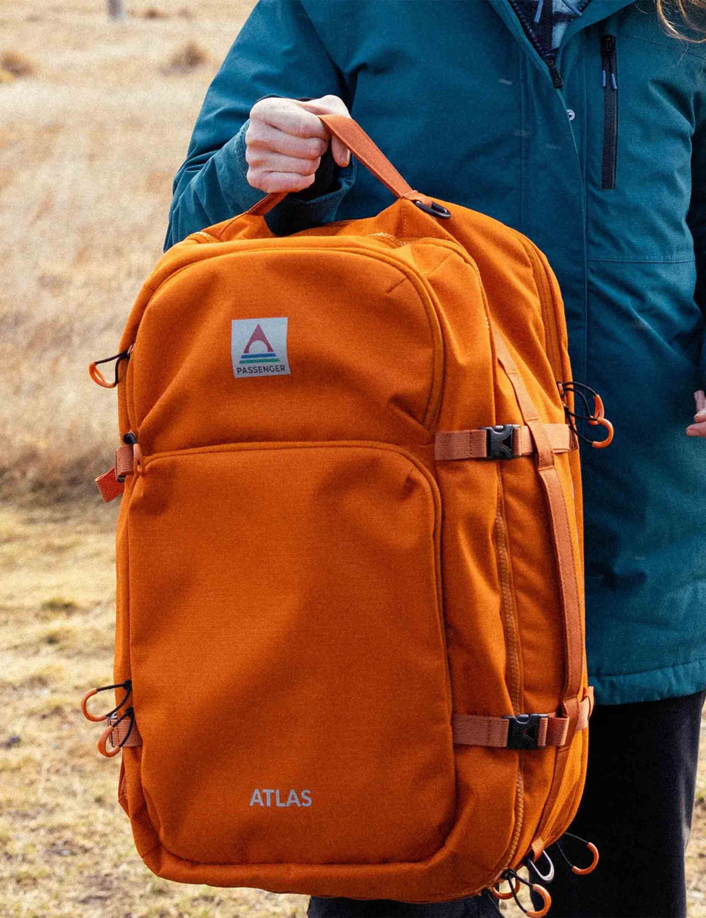 Atlas Backpack Duffel - Sunrise Orange