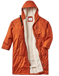 Escapism Sherpa Lined Changing Robe - Rust