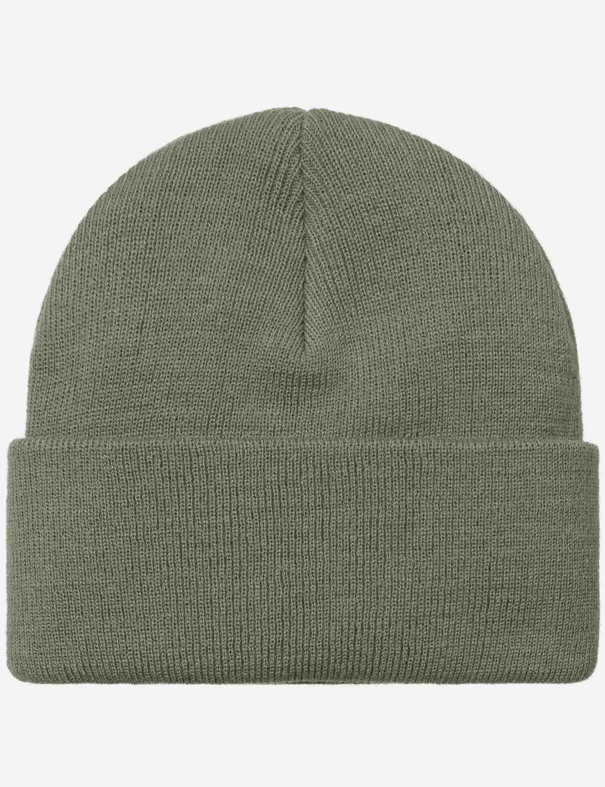Carhartt WIP Chase Beanie Hat - Leaf/Gold