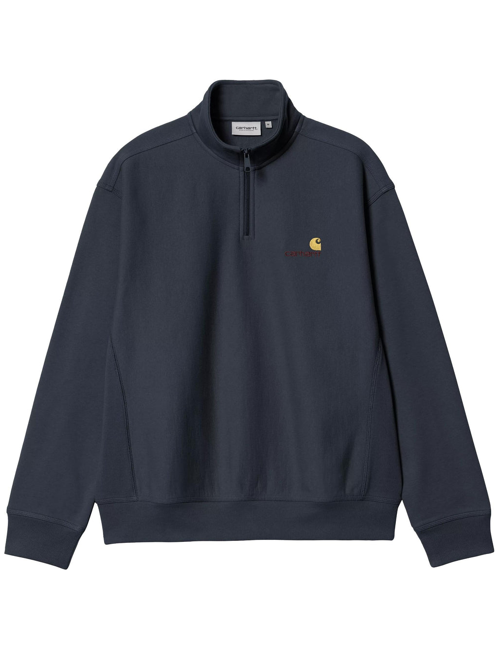 American Script Half Zip Sweatshirt - Deep Night
