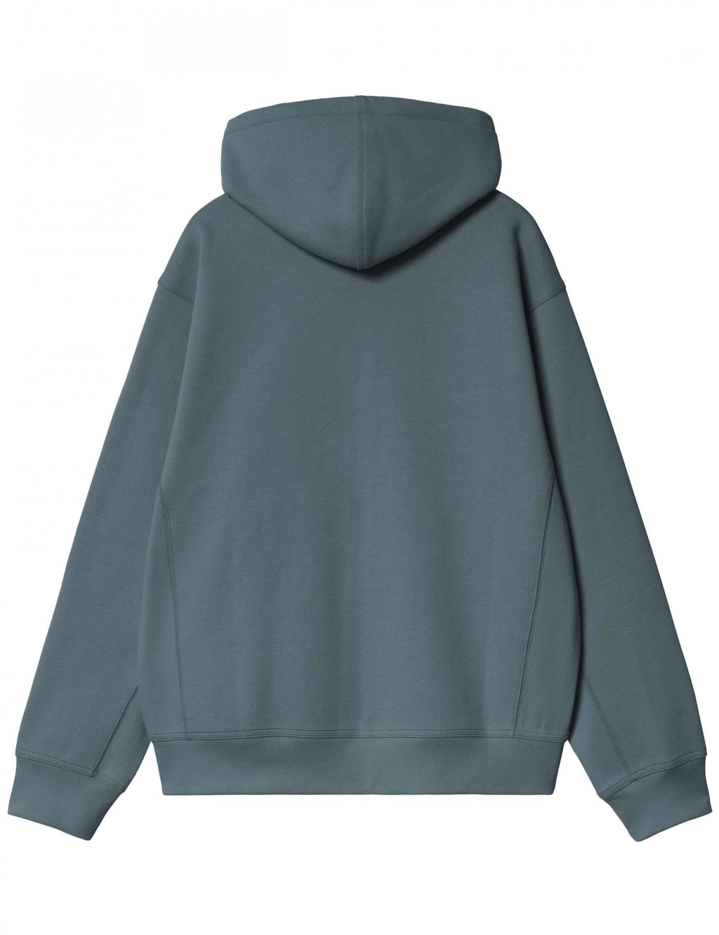 American Script Hooded Jacket - Cozy Blue/Gold
