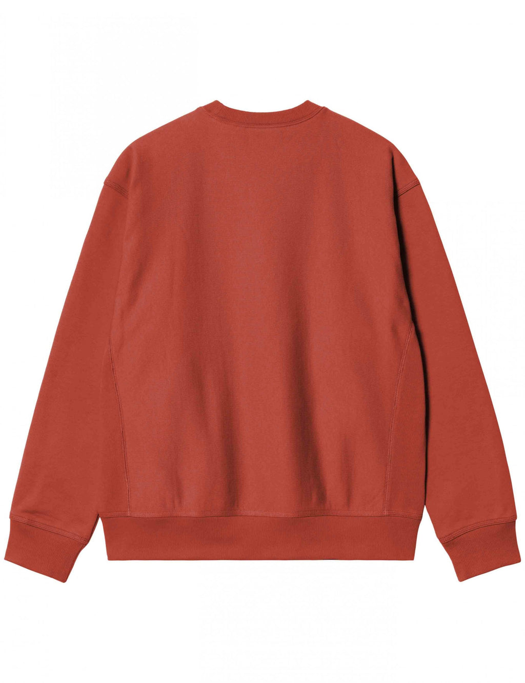 American Script Crew Sweat - Oxide Red