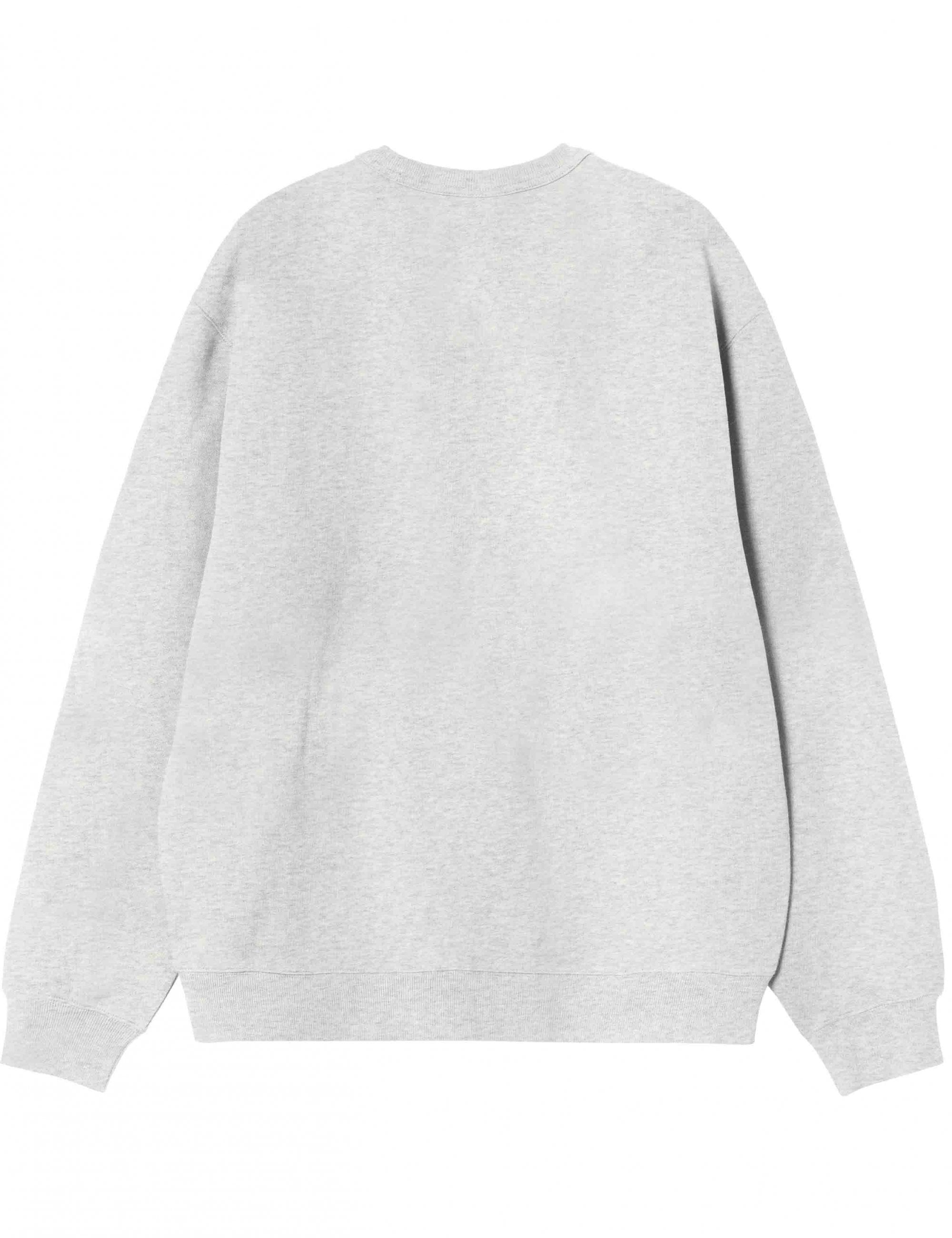 Carhartt WIP Pond Corps Sweat - Ash Heather