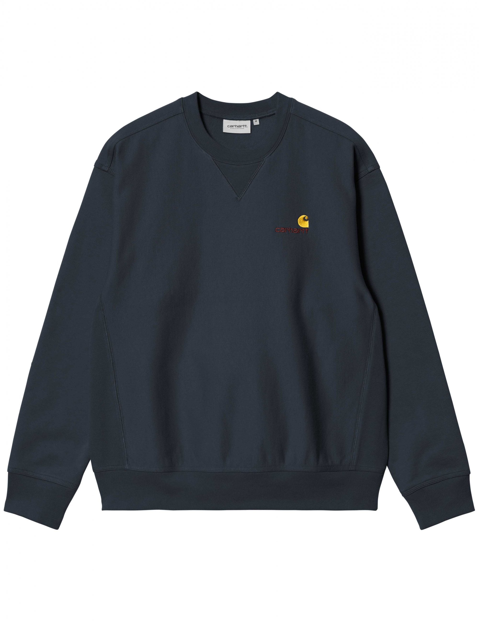 Carhartt WIP American Script Crew Sweat - Deep Night
