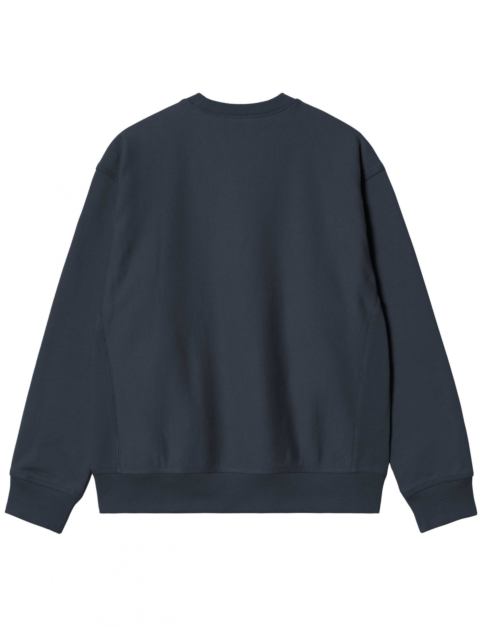 Carhartt WIP American Script Crew Sweat - Deep Night