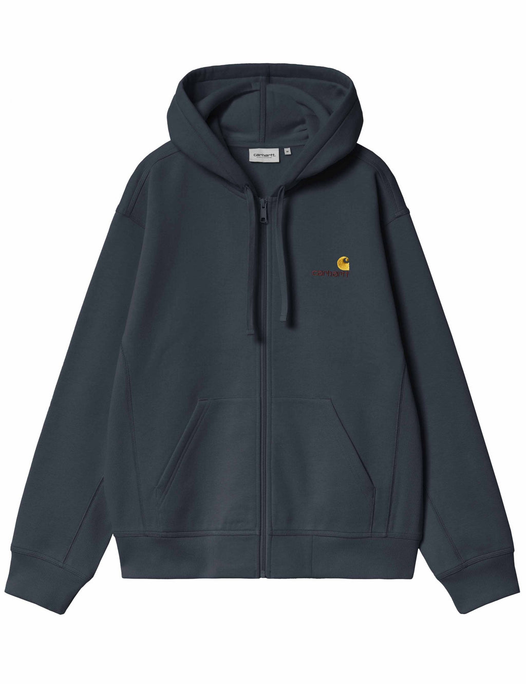 American Script Hooded Jacket - Deep Night