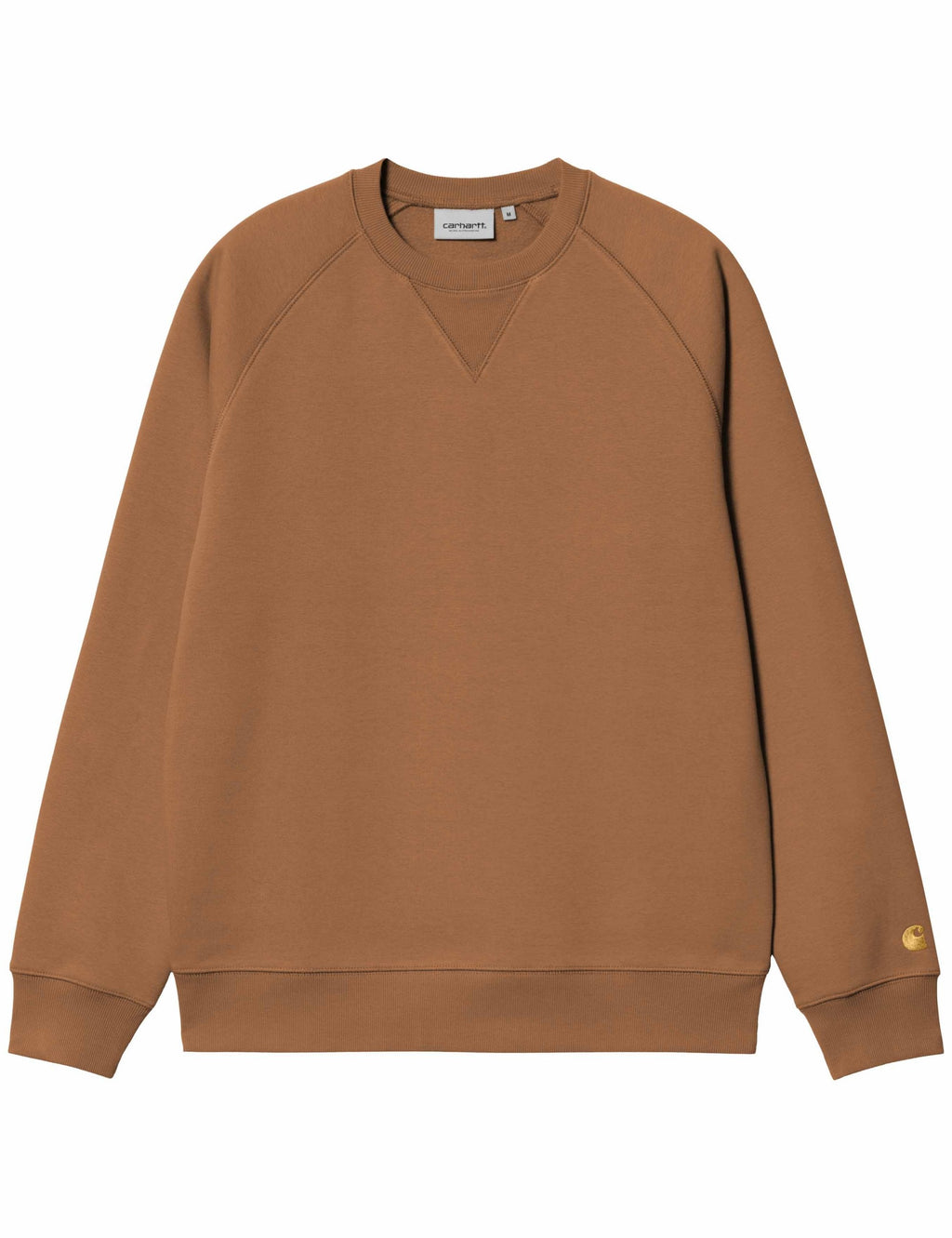 Chase Crew Sweat - Hamilton Brown/Gold