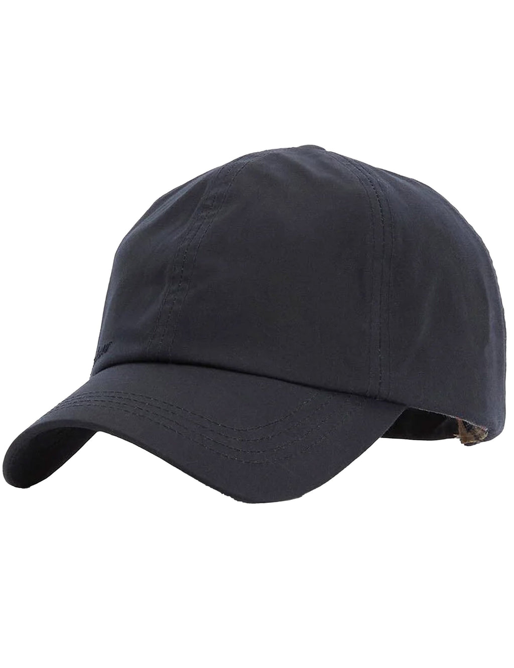 Waxed Sports Cap - Navy